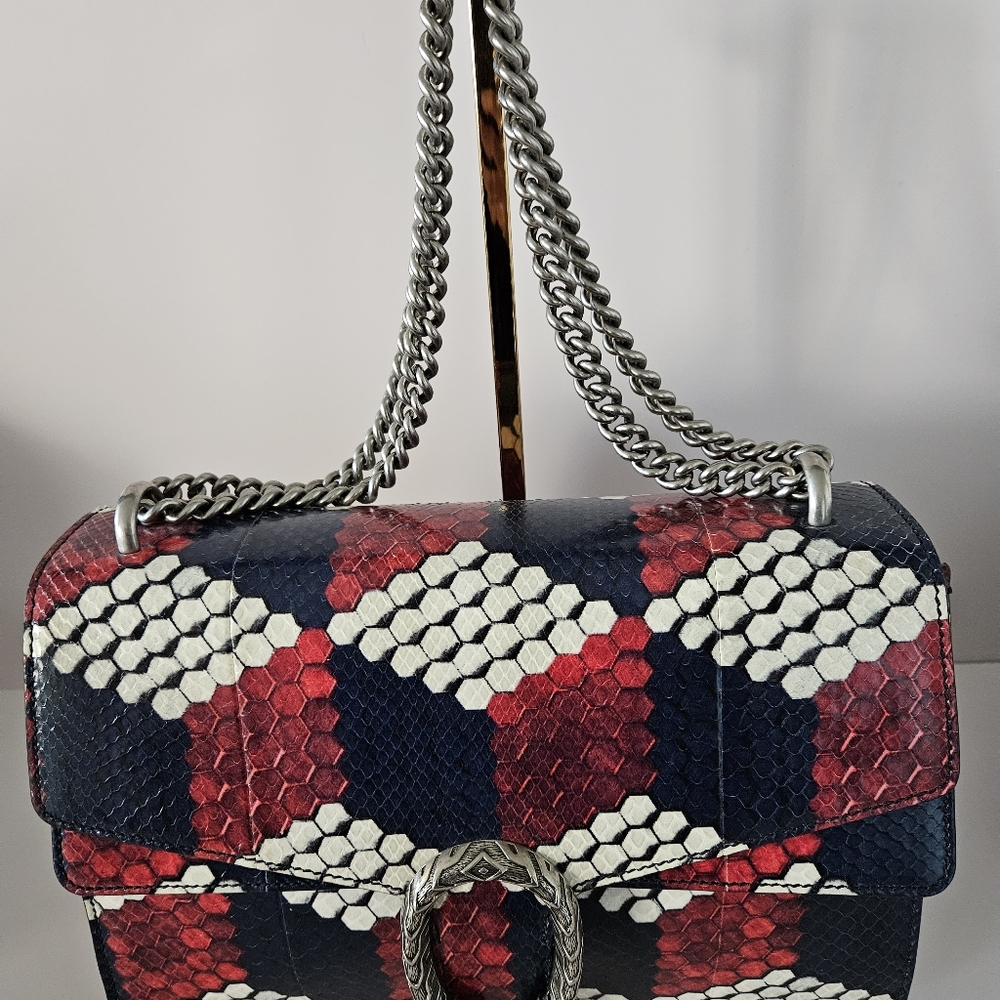 Gucci Dionysus Python Handbag, NWT - Picture 3 of 11